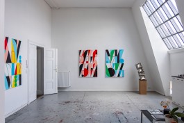 kitra abstract romanian artist acrylic on canvas abstract painting berlin 