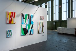 positions art fair acrylic on canvas abstract painting berlin abstract romanian artist 