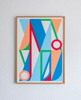 Kitra Screenprint Abstract Art Hardedge Art Berlin 